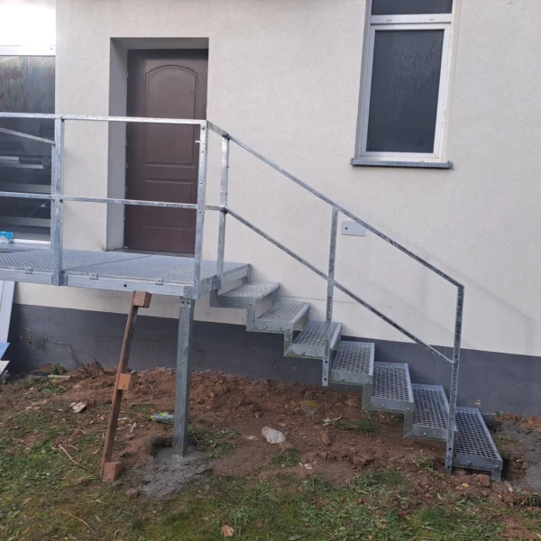 Zdjęcie realizacji konstrukcji metalowej