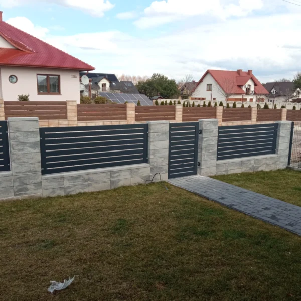 Zdjęcie realizacji ogrodzenia